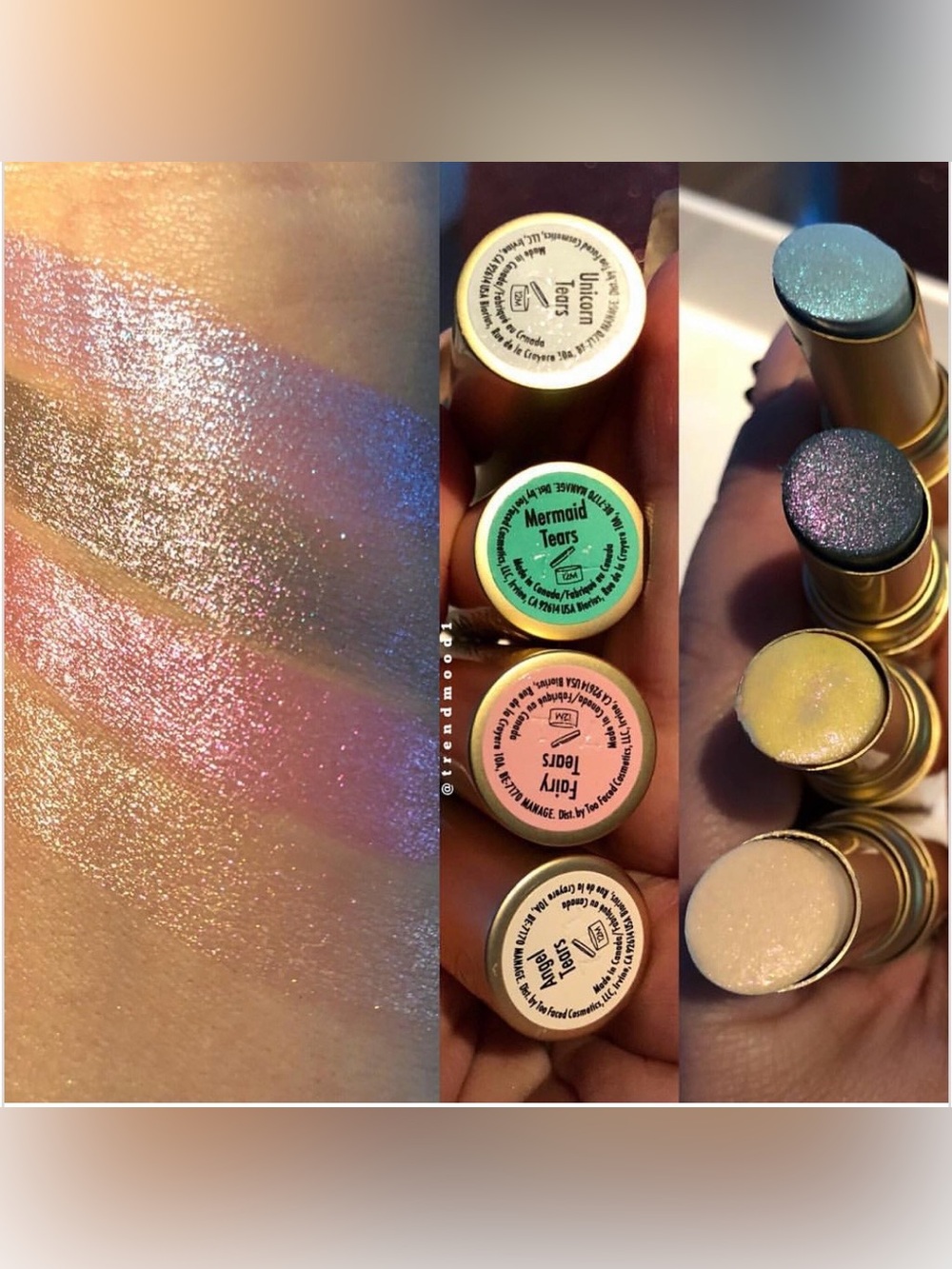 RARE!🦄🧜♀️NWB Too Faced La Crème Mystical Effects Lipstick Collection FULL SET! - Picture 4 of 4